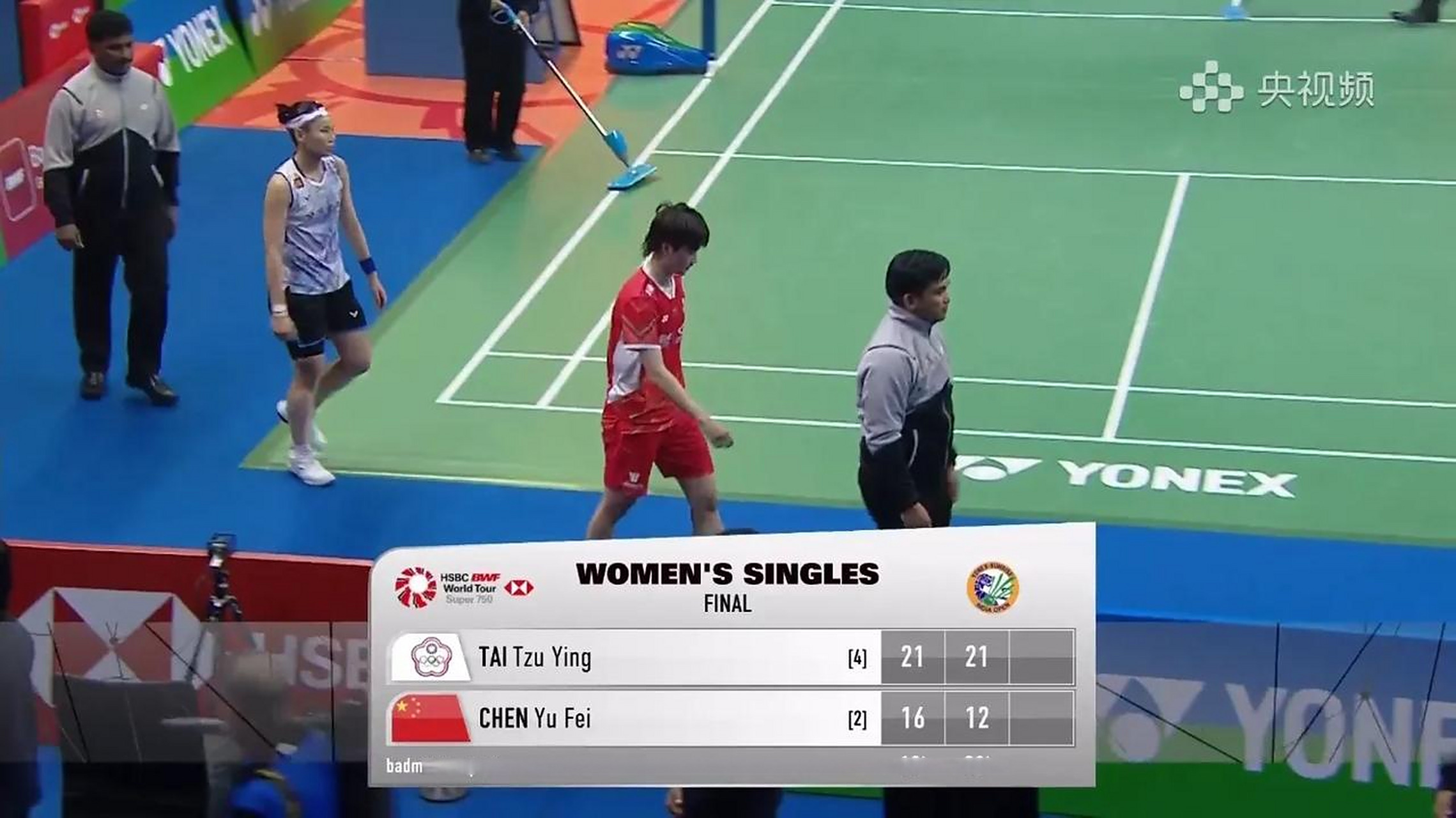 泰国队险胜印度队，戴资颖刷新纪录